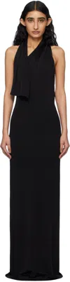 Khaite Roza Dress In 200 Black