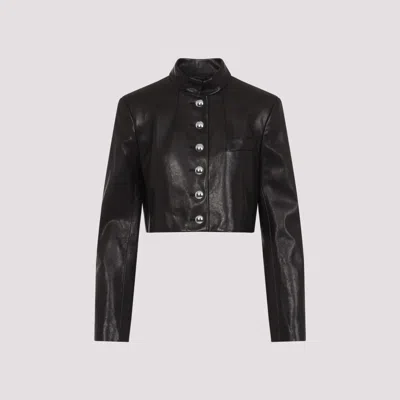 KHAITE BLACK SAMUELSON JACKET