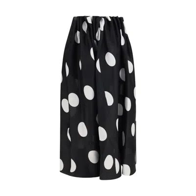 Khaite Riley Pleated Silk Gazar Maxi Skirt In Blue