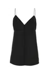 Khaite Deep V-neck Silk Top With Spaghetti Straps