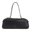 Khaite Black Simona Shoulder Bag In Black