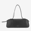 Khaite Hold All String Small Square Bauletto Shoulder Bag Shoulder Bags Black In Black