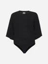 Khaite Simon Stretch-wool Bodysuit