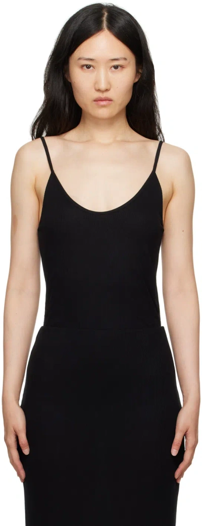 Khaite Black 'the Selee' Camisole In 200 Black