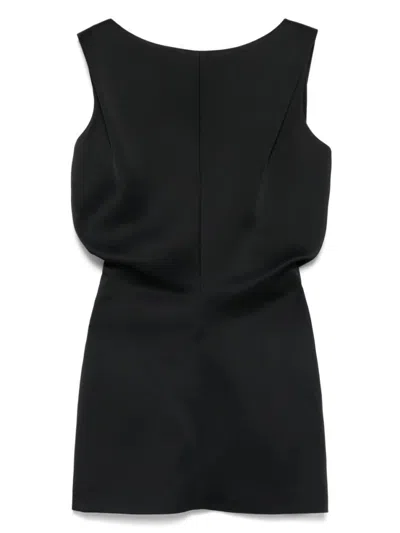 Khaite Black Toma Dress