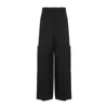Khaite Caiton High-rise Woven Wide-leg Pants