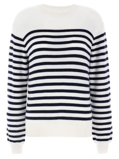 Khaite Blackwhite Viola Sweater In White