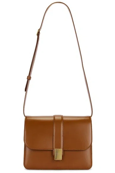 Khaite Blake Crossbody Bag In Brown