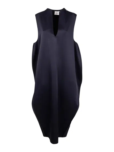 Khaite Blanche Dress In Black