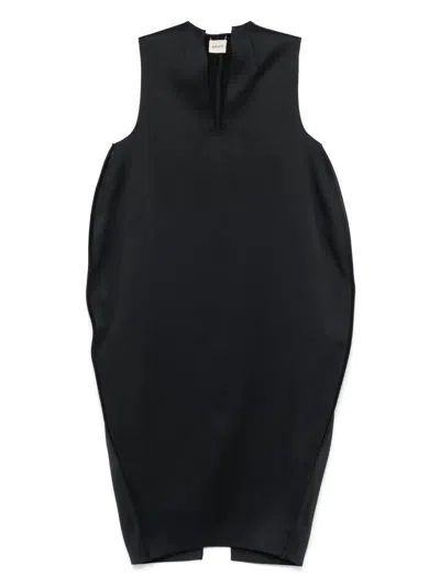 Khaite Blanche Dress In Black