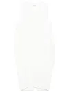 Khaite Blanche Maxi Dress In White