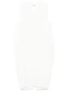 Khaite Blanche Maxi Dress In White