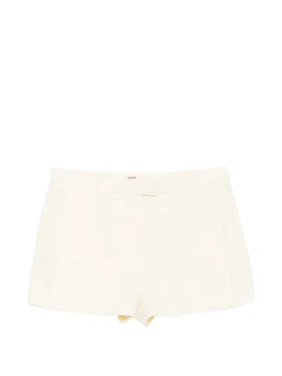 Khaite Blane Tailored Shorts In Neutral