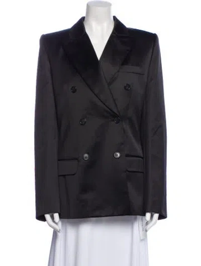 Pre-owned Khaite Blazer In Black