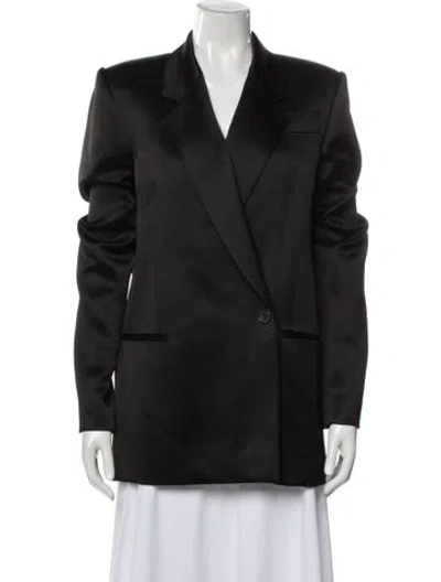 Pre-owned Khaite Blazer In Black