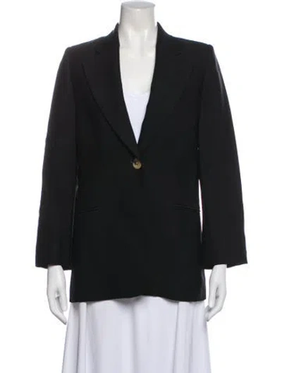 Pre-owned Khaite Blazer In Black