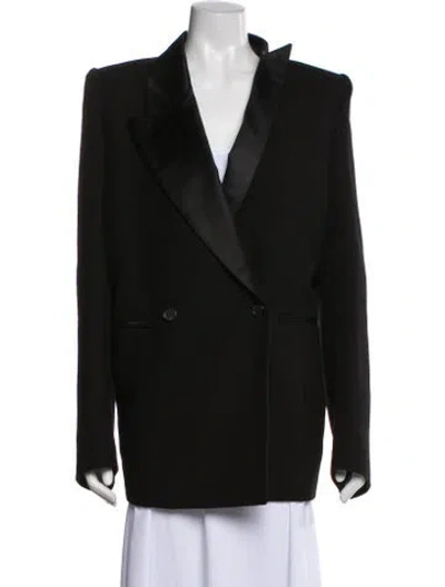 Pre-owned Khaite Blazer In Black
