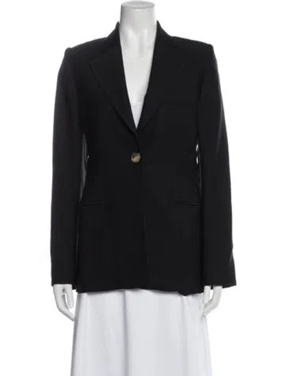 Pre-owned Khaite Blazer In Black