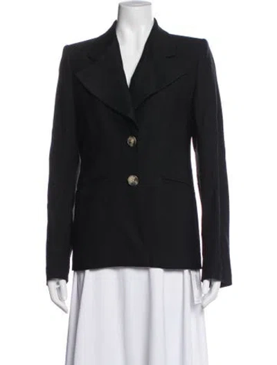 Pre-owned Khaite Blazer In Black