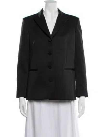 Pre-owned Khaite Blazer In Black