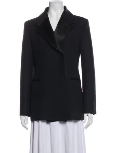 Pre-owned Khaite Blazer In Blue