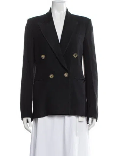 Pre-owned Khaite Blazer In Gray