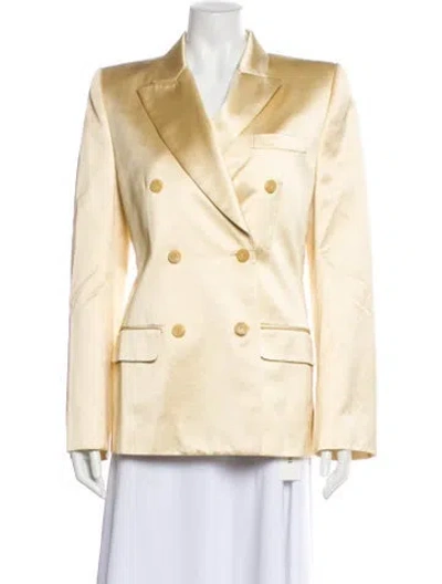 Pre-owned Khaite Blazer In Neutral