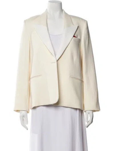 Pre-owned Khaite Blazer In Neutral