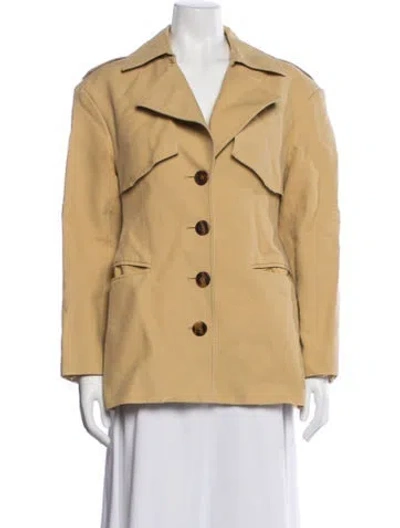 Pre-owned Khaite Blazer In Neutral