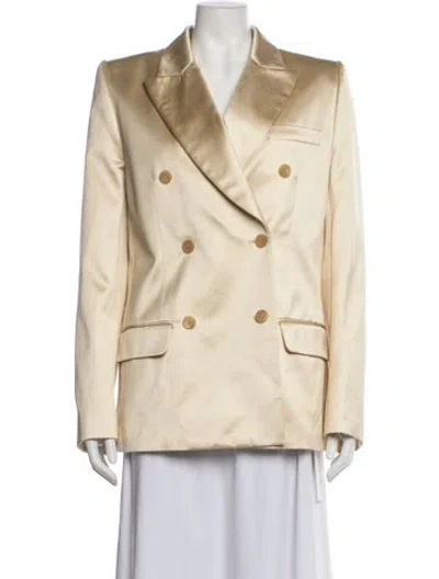 Pre-owned Khaite Blazer In Neutrals