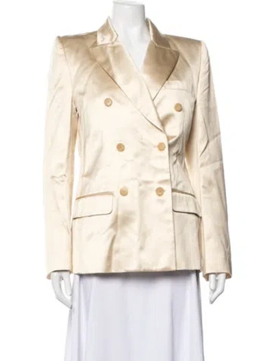 Pre-owned Khaite Blazer In Neutrals
