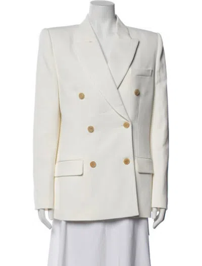 Pre-owned Khaite Blazer In Neutrals