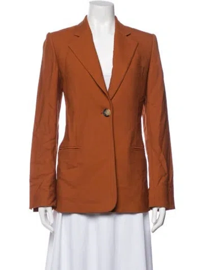 Pre-owned Khaite Blazer In Orange