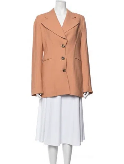 Pre-owned Khaite Blazer In Orange