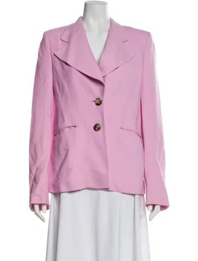 Pre-owned Khaite Blazer In Pink