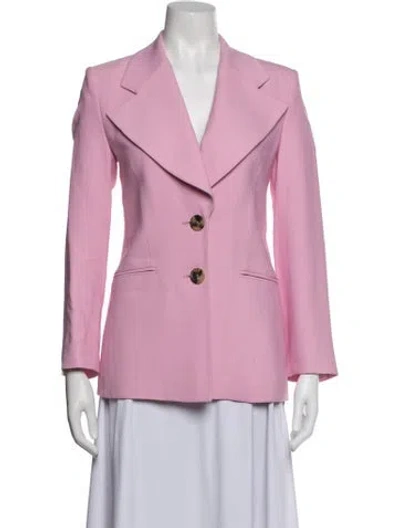 Pre-owned Khaite Blazer In Pink