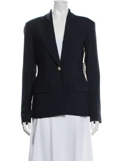 Pre-owned Khaite Blazer W/ Tags In Blue