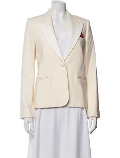 Pre-owned Khaite Blazer W/ Tags In Neutrals
