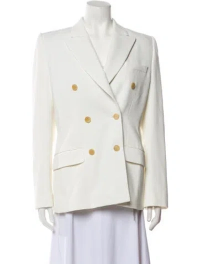 Pre-owned Khaite Blazer In White