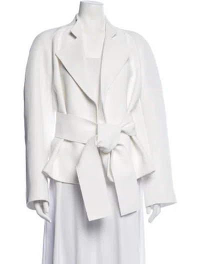 Pre-owned Khaite Blazer In White