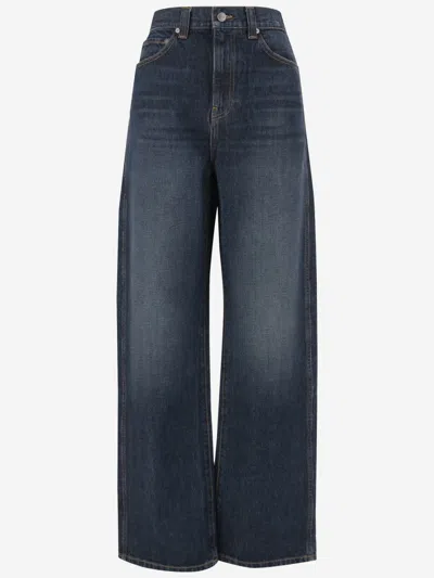 Khaite Blue Bonnie Jeans