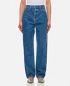 Khaite Blue Corben Denim Jeans In Blue