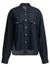 Khaite Augustine Jacket In Blue