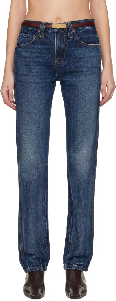 Khaite Blue Farley Jeans