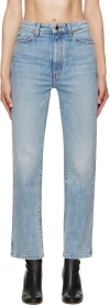 Khaite Abigail High-waisted Straight Leg Jeans In 096 Bryce Stretch
