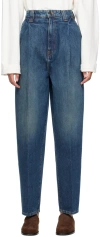 Khaite Hewey Cropped High-rise Wide-leg Jeans In 5 Stinson