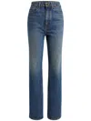Khaite Danielle High-rise Skinny Jeans In Blue