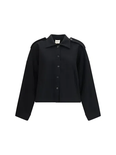 Khaite Bodine Shirt In Black