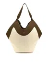 Khaite Medium Lotus Tote Bag In Neutral