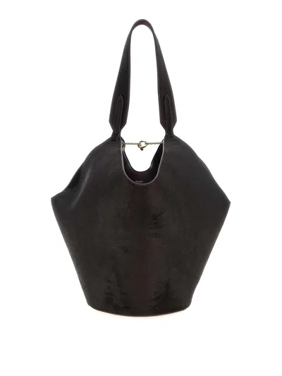 Khaite Bolso Shopping - Rojo Oscuro